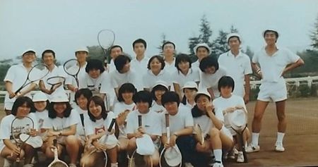 １年生と２年生練習風景